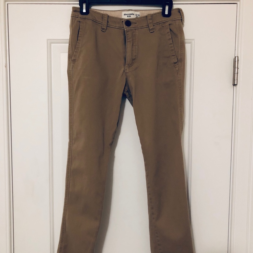 Abercrombie khaki pants 13 - 14